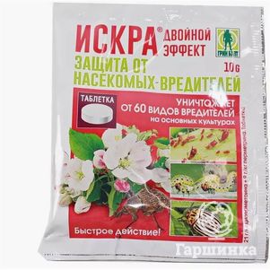 Искра 10 г средство от комплекса вредителей
Искра 10 г средство от комплекса вредителей