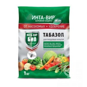 Табазол Инта-Вир 1кг биологическое удобрение и инсектицид
Табазол Инта-Вир 1кг биологическое удобрение и инсектицид