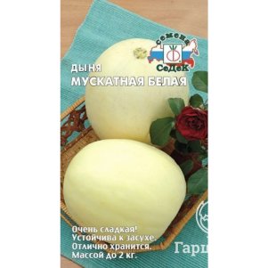 Дыня Мускатная белая ц/п, Семена Седек
Дыня Мускатная белая ц/п, Семена Седек