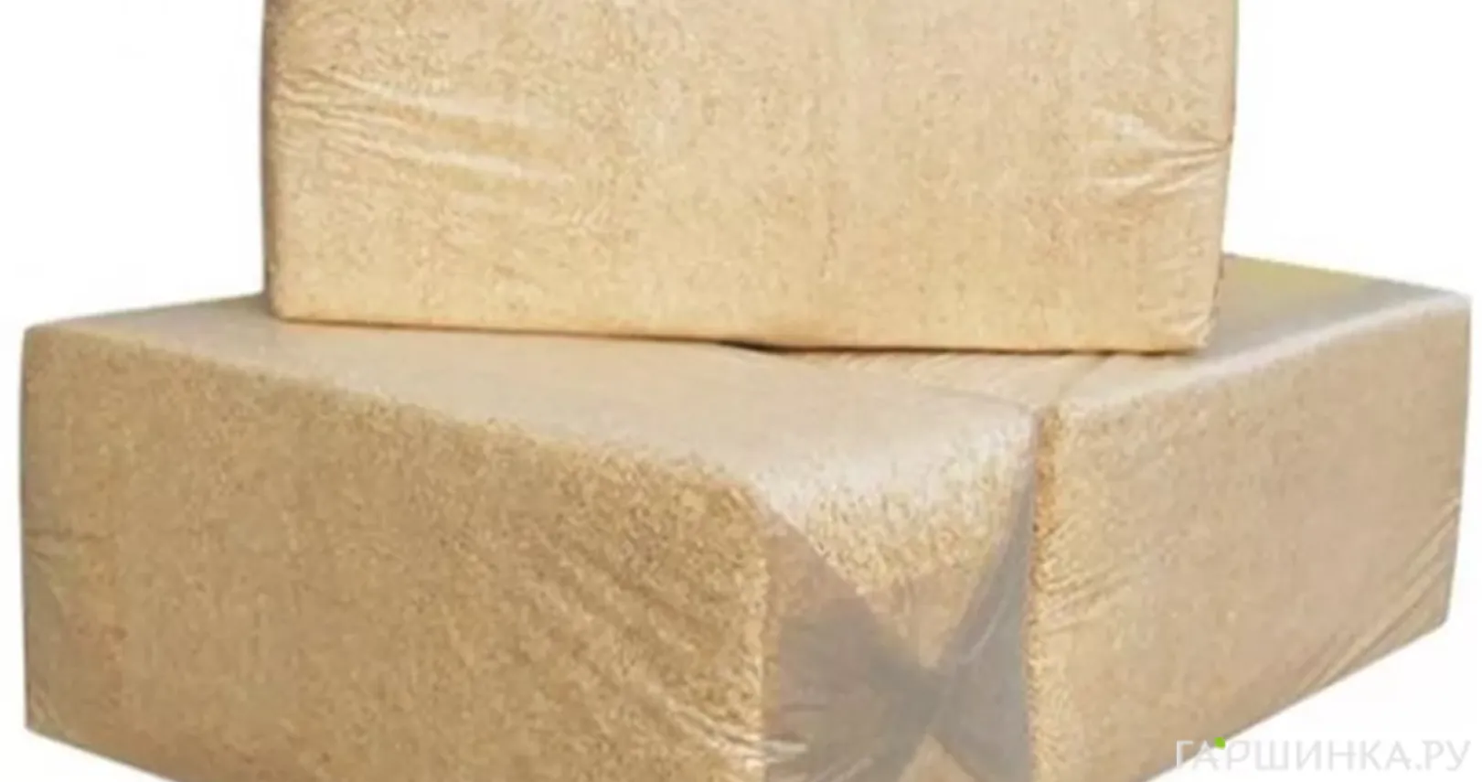 Опилки в брикете 17кг