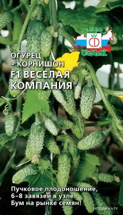 Огурец Веселая Компания F1, Семена Седек