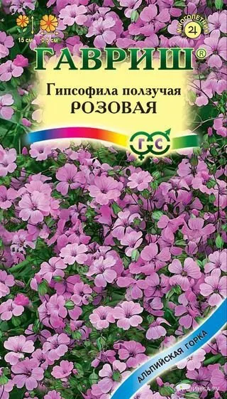 Гипсофила ползучая Розовая 0,1г