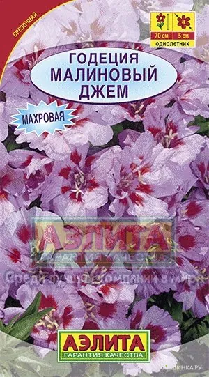 Годеция Малиновый джем, махровая ц/п