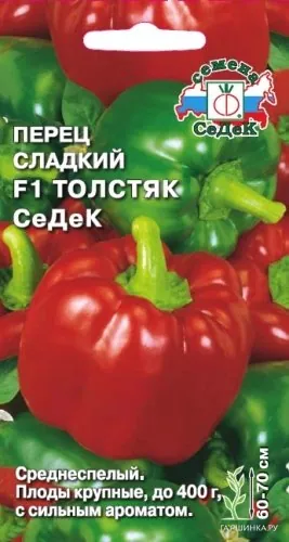 Перец Толстяк F1, Семена Седек