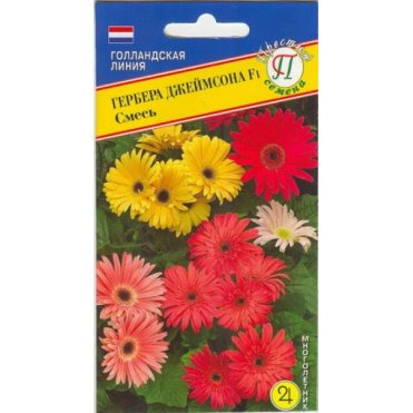 Гербера Джеймсона F1 Смесь 5 шт, Семена Престиж