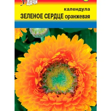 Календула Зелёное сердце оранжевая 0,3 г