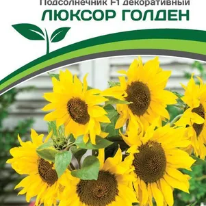 Подсолнечник Люксор Голден однолетний декоративный 10 шт Семена Партнер 88₽