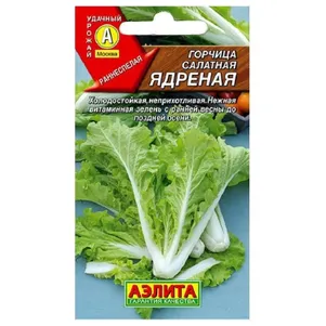 

Горчица Ядреная ЦП 0,5 г, Семена Аэлита