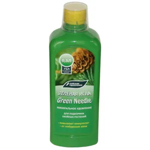 Зеленая игла 500 мл для подкормки хвойных растений 186₽