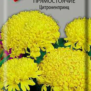 Бархатцы Цитроненпринц прямостоячие 0,4 г, Семена Поиск