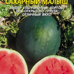 Арбуз Сахарный малыш 1 г, Плазменные семена