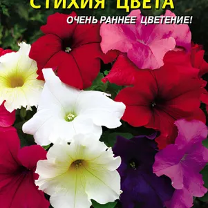 

Петуния Стихия цвета F1 (серия Prism) 10 шт, Плазменные семена
