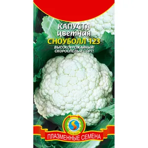 Цветная капуста Сноуболл 123 05 г Плазменные семена 28₽