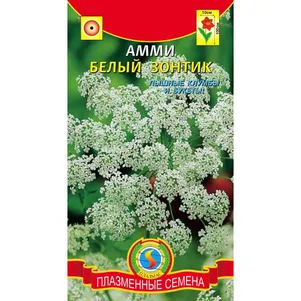 

Амми Белый Зонтик 0,3 г, Плазменные семена