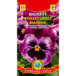 Виола Фриззл Сиззл F1 Малина 5 шт, Плазменные семена