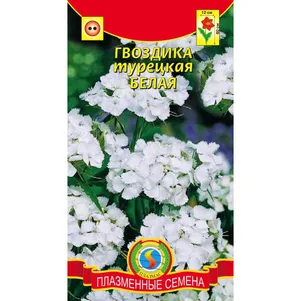 Гвоздика турецкая Белая 0,2 г, Плазменные семена