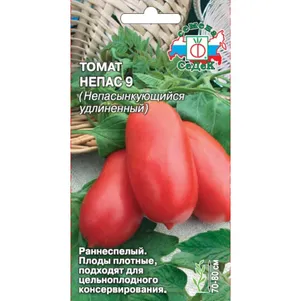 Томат Непас-9 Удлиненный непасынкующийся 01 г цп Семена Седек 50₽