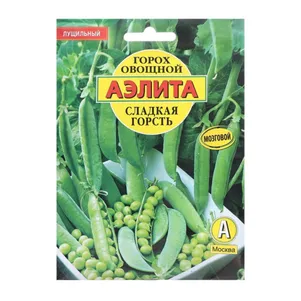 Горох Сладкая горсть 25 г цп бф Семена Аэлита 47₽