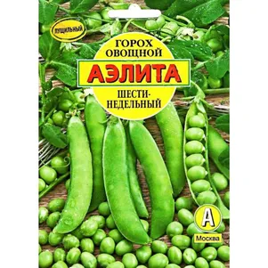 Горох Шестинедельный 25 г цп бф Семена Аэлита 47₽