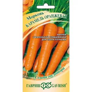 

Морковь Карамель оранжевая ц/п автор 2 г. Семена Гавриш