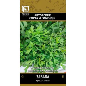 Кресс-салат Забава 1 г Семена Поиск 49₽