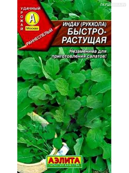 Руккола (Индау) быстрорастущая, Семена Аэлита