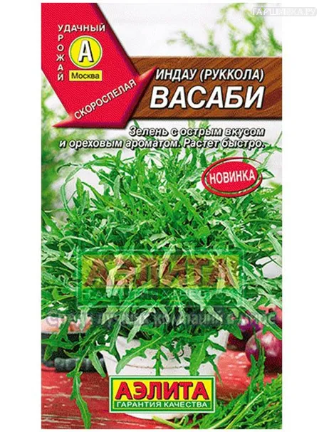 Руккола (Индау) Васаби, Семена Аэлита