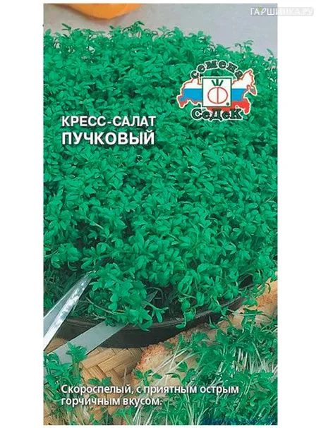 Кресс-салат Пучковый 1 г, Семена Седек