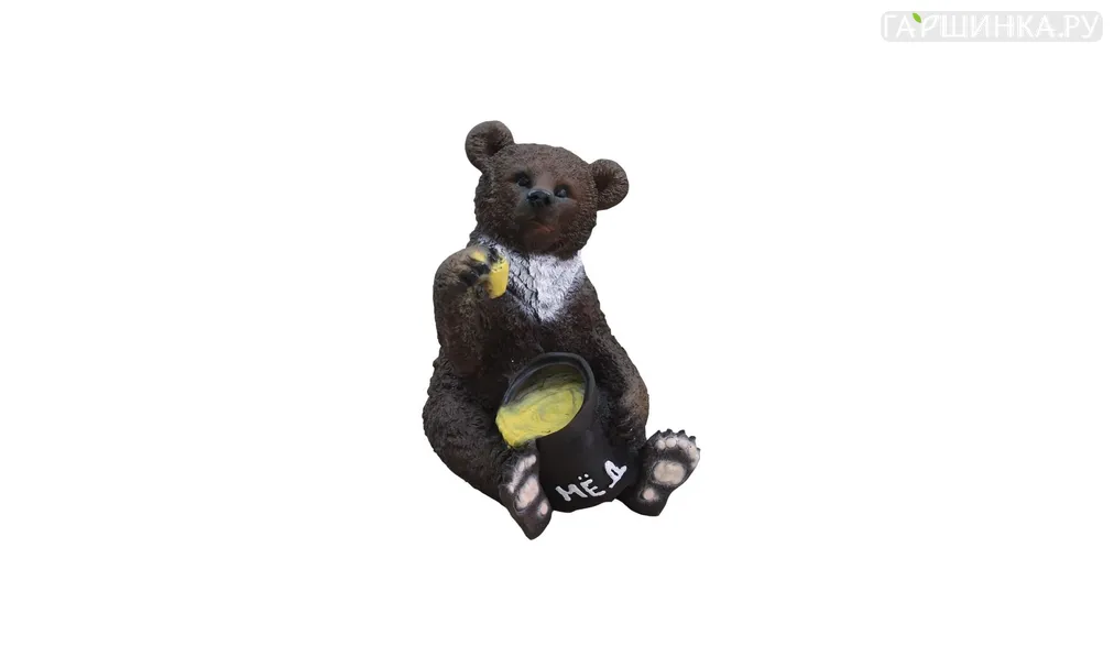Медведь с медом  37х60