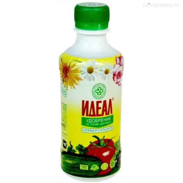Идеал 0,25 л Удобрение органическое натуральное биогумус