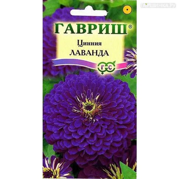 Цинния Лаванда 0,5г