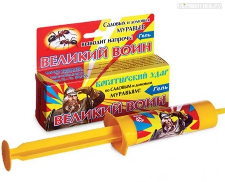 Великий воин гель 45 гр (МУРАВЬИ)