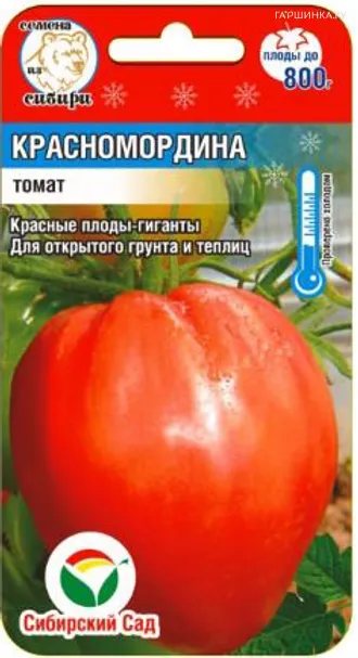 Томат Красномордина 20шт