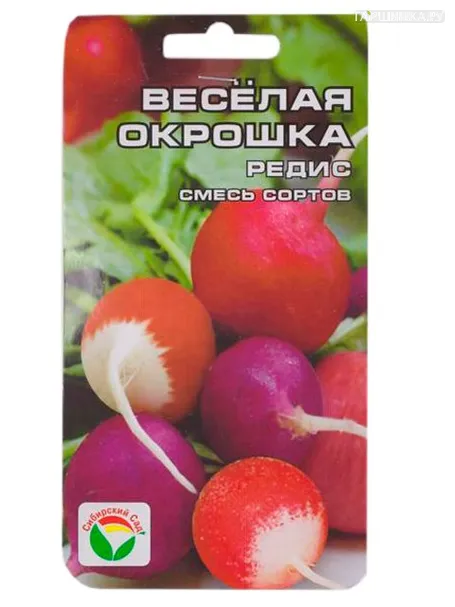 Редис Веселая окрошка, смесь, 4 г