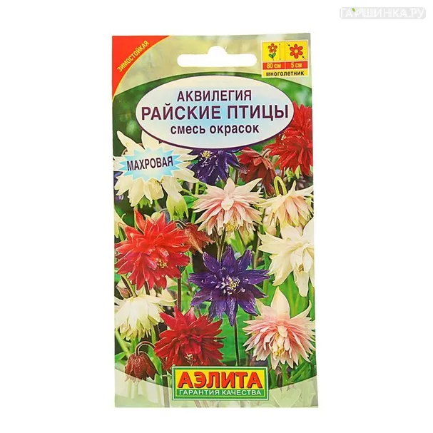 Аквилегия Райские птицы 0,2гр ЦП