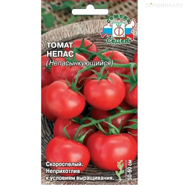 Томат Непас (непасынкующийся)