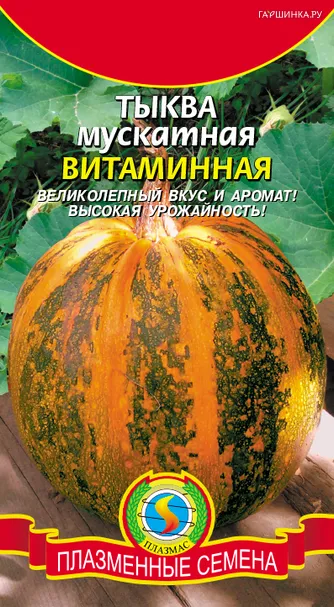 Тыква Витаминная 10 шт, Плазменные семена