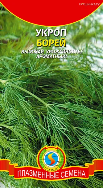 Укроп Борей, 2 гр, Плазменные семена