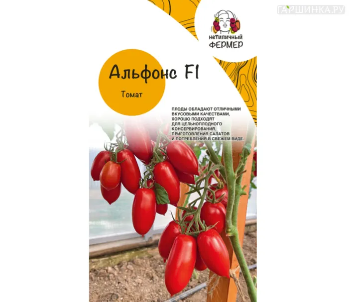 Томат АЛЬФОНС F1 (10шт), Нетипичный фермер