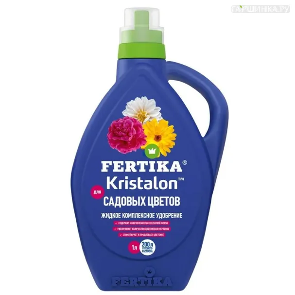 ЖКУ Кристалон садовые цветы 1 л FERTIKA