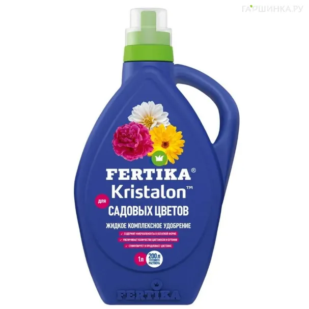 ЖКУ Кристалон садовые цветы 1 л FERTIKA