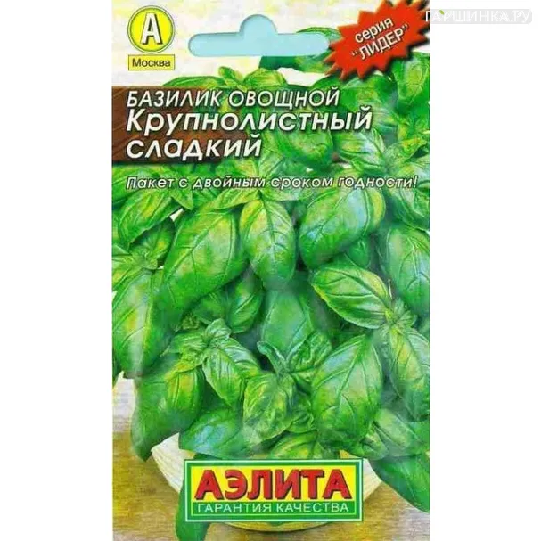 Базилик Крупнолистный сладкий 0,3 г ЦП