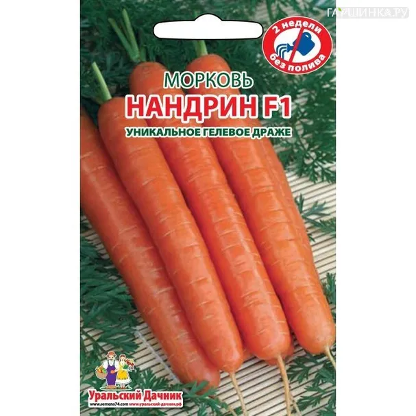 Морковь Нандрин  300шт.