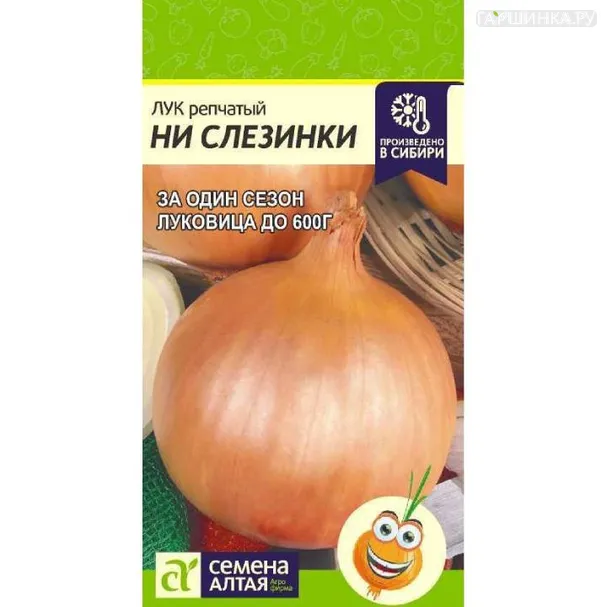 Лук Ни Слезинки репчатый ЦП 0,2 г, Семена Алтая
