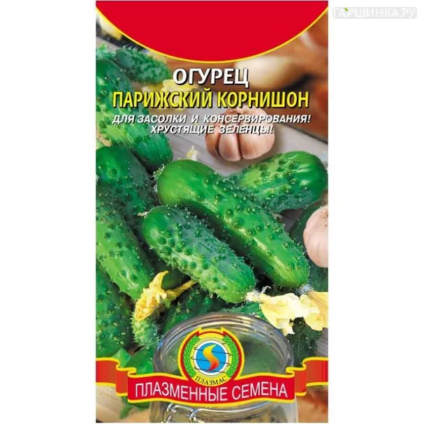 Огурец Парижский корнишон ц.п. 12 шт