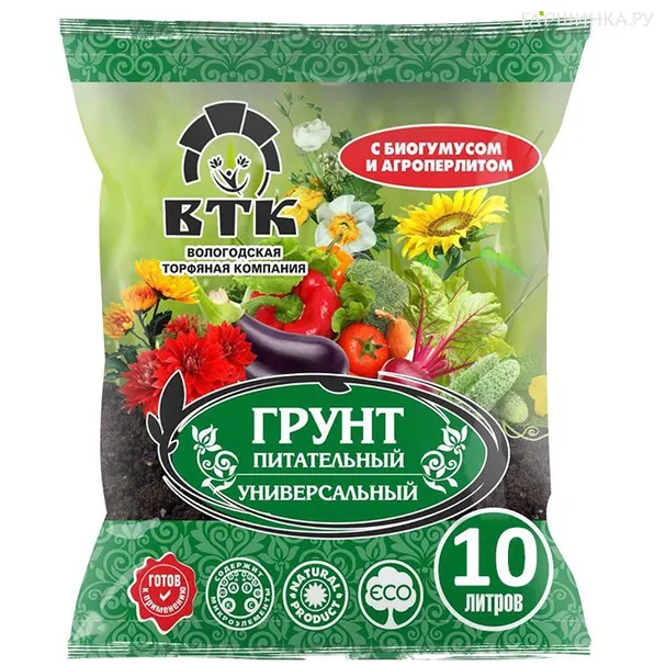 Грунт 10 л "ВТК" универсальный