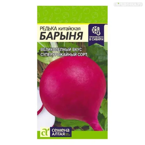 Редька Барыня Зимняя Красная 1гр ЦП