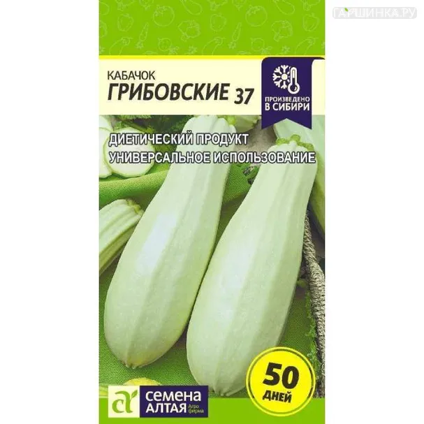 Кабачок Грибовские 37 2гр ЦП