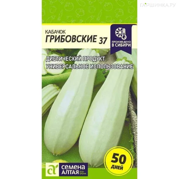 Кабачок Грибовские 37  2гр ЦП