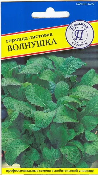 Горчица Волнушка листовая 1 г, Семена Престиж